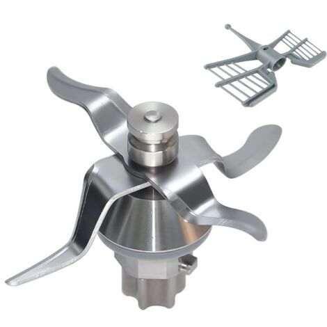 Ulisem – Couteau pour robot Thermomix TM31 – Lame en acier inoxydable – Remplacement parfait – Pour préparation de gaufres et mousse