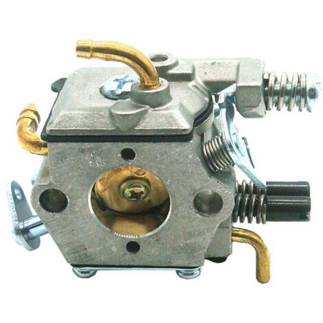 MHZB-Scie à chaîne 5200 4500 5800, carburateur 52CC 45CC 58CC, double tube en cuivre avec tube à bulles d\'huile, WT-856puniayi (1/5)