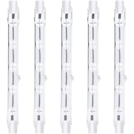 Tinor – Ampoule halogène R7s 300W dimmable 2800K – 3000lm – 118mm – Éclairage paysage et sécurité – Angle de faisceau 360° (1/5)