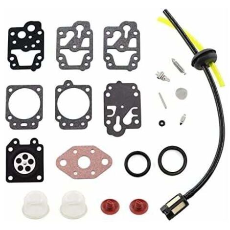 Ulisem Kit de Réparation de Membrane de Carburateur pour la Débroussailleuse ALKO, Modèles BC410, BC4535, BC4125. (1/5)