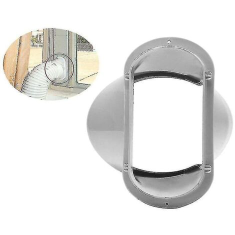 Adaptateur de tuyau d'échappement de climatiseur, accessoires de climatisation mobiles universels portables, Interface carrée facile 15cm-