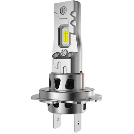 Ampoule LED H7, 6500K, feux de route et de croisement de voiture, ampoule extérieure, remplacement halogène et xénon (2 lampes) (1/4)