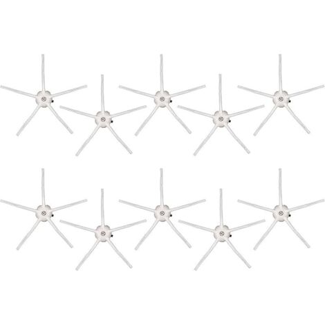 (10 pièces) Pièces de rechange pour brosses latérales Roborock S7 Series S7 S7+ S7 MAXV Ultra Q7 Max Q7 Max+ S8 Pro Ultra S8 S8+ Q (1/5)