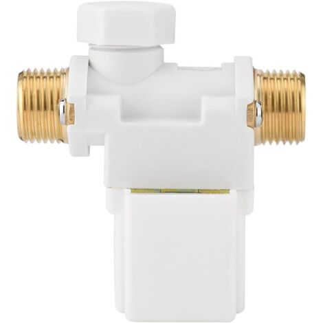 INHHUB Électrovanne électrique AC 220V, interrupteur d'électrovanne normalement fermé pour chauffe-eau solaire (1/4)