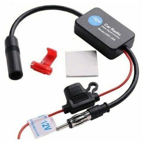Voiture Voiture Radio Amplificateur De Signal Stereo Booster 12V- (1/4)