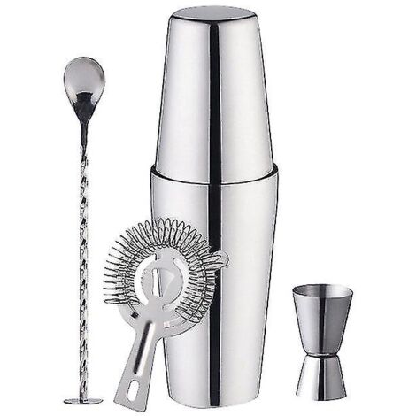 Bartender Set For Professional Bartenders And Family,5 Piece Boston Shaker (1/5)