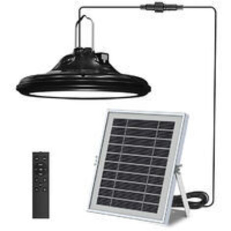 Lampe solaire extérieure 1200LM, 3 modes réglables, éclairage étanche IP65 pour jardin, camping et balcon (1/5)
