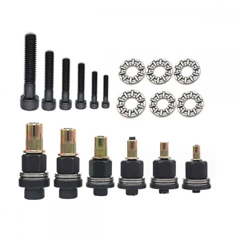 Rivet écrou outil perceuse adaptateur M3//M5/M6/M8/M10 Installation Simple électrique manuel sans fil riveteuse plaque d'immatriculation en métal (1/5)