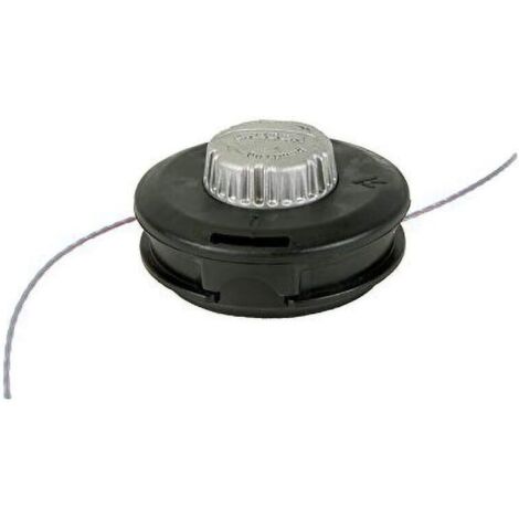 Tête de débroussailleuse avec avance par frappe au sol Compatible débroussailleuses 33cc et plus Fil de coupe 3,0mm Polymère technique durable (1/3)