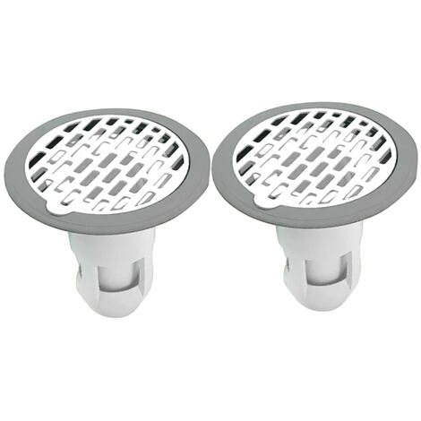 Clapet anti-retour pour évier de douche - Noyau de canal - Anti-odeurs - Pour cuisine, salle de bain - Clapet anti-retour pour tuyaux de salle de bain - Joint d'évacuation de sol (2)