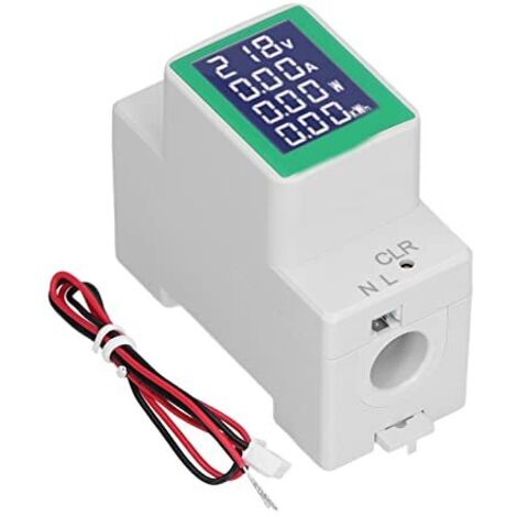 PZEM-008 AC50-300 V/100 A Écran LCD Affichage numérique Multifonctionnel Table Guide Guide Testeur de Tension Ampèremètre Voltmètre avec Rétroéclairage (1/5)