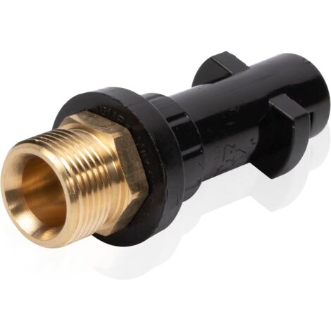 Coocheer – Adaptateur M22 mâle à baïonnette pour nettoyeur haute pression – Compatible Karcher K2 K3 K4 K5 K6 K7 – 160 bar, 60 °C, ABS et métal (1/5)