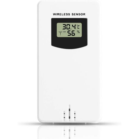 Rapanda – Capteur extérieur sans fil pour station météo – Mesure température jusqu'à 60m – Conception étanche et légère – Installation facile (1/5)