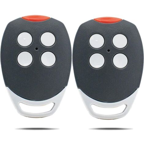 - Lot de 2 télécommandes pour porte de garage Ditec GOL4C, ZEN2C, ZEN4C, pour porte de garage (1/4)