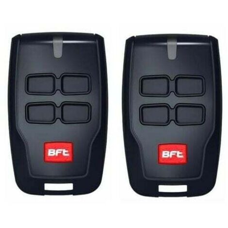 Pack de 2 télécommandes BFT Mitto B RCB04 R1 remplacée par BFT MITTO COOL C4
