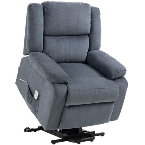Fauteuil de relaxation, fauteuil TV, fauteuil debout, réglable électriquement avec fonction d'inclinaison avec télécommande, asp (1/4)