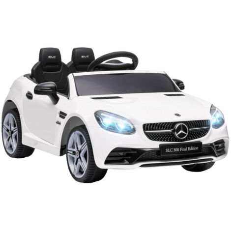 Voiture électrique pour enfants à partir de 3 ans, véhicule pour enfants avec télécommande, voiture pour enfants avec phares à L (1/4)