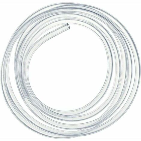 2 Meter transparenter Weich-PVC-Schlauch, 16 × 20 mm Druckschlauch.