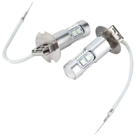 KZQ 2Pcs 100W 1200LM 8000K Auto LED Scheinwerfer Lampen Nebel Lichter Tagfahrlicht für H3