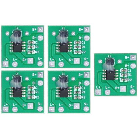5 Stück 9012 Solarladereglerplatine – 1,2 V Lithiumbatterie-Ladeplatine, Ladesteuerplatine