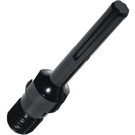 SDS-MAX Kernbohrer-Adapter, 1-1/4-7 UNC MAX Adapter, hochwertiger Stahl, für Elektrohammer, Schlagbohrmaschine, Bohrmaschine, zB Betonkernbohrer (1/4)