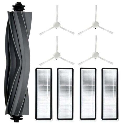 Zubehör für Dreame L10s Ultra, L10 Ultra, L10 Prime, 1 Hauptbürste, 4 Filter, 4 Seitenbürsten für Dreame L10s Ultra, Ersatzteile für Dreame L10 Ultra Roboterstaubsauger (1/4)