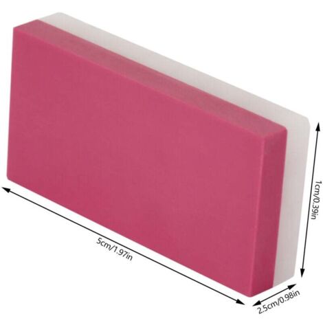 Professioneller Messerschärfer, Doppelseitiger Schleifstein, 3000/10000 Körnung, Rubin, Weißer Achat, Messerschärfer für Messer (1/4)