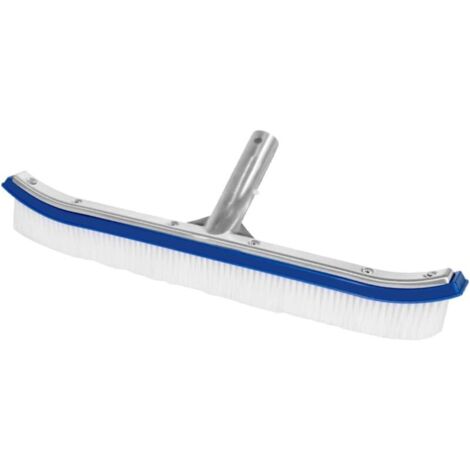 Bürstenkopf für Schwimmbäder, Pool-Bürstenkopf, 18 Zoll, Aluminium-Reinigungsbürste für Pool, Spa, Wannen, Wände, Fliesen, Böden