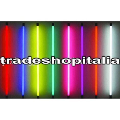 Bunte LED-Neonröhre T8 60/120/150 cm 9 W/18 W/22 W Grün Rot Blau Ohne Halterung - -Blau 120 cm -