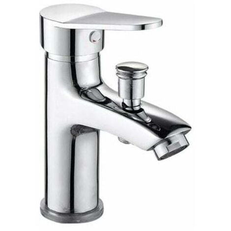 Duschmischer, Duscharmatur, Einloch-Wasserhahn, heiß und kalt, Dual-Use-Wasserhahn, Legierung