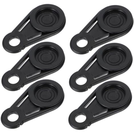 CCYKXA 10Pcs Tent Clips Fixing and for Tarp Camping Accessories Easy and Secure Installation (1/5)