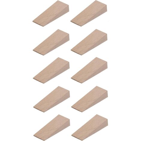 CSPARKV 10x Universal Wood Shim 12mm (55mm x20mm) Furniture Door Shims Adjustment Table Cabinet Kitchen