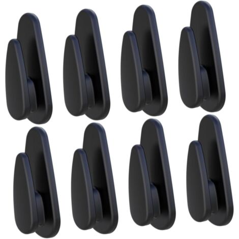 CCYKXA Multifunctional Adhesive Interior Hooks 8 Pack Compact Car Hooks Space Saver Practical Accessories for Drivers (1/5)