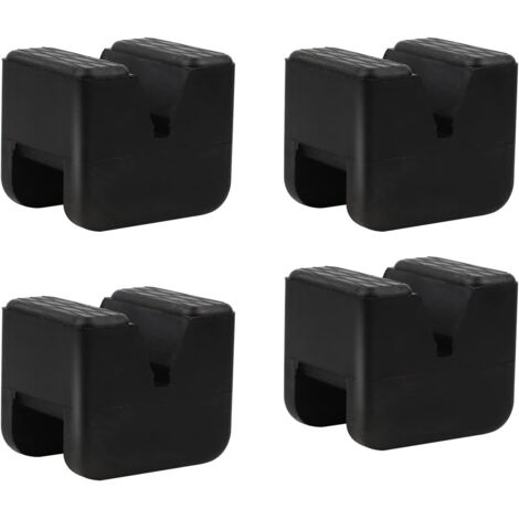 4 Pcs Car Jack Rubber Pad 60×50×44mm for Truck Jack Universal Rubber Pad for Cars/SUV Sturdy and Practical
