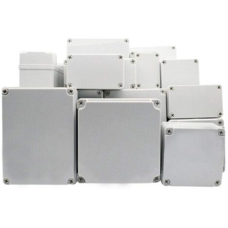 IP67 Waterproof Electronic Junction Box with ABS Plastic Cover (1 Piece, 110 x 80 x 45mm)