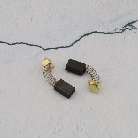 Set of 2 carbon brushes 7x11x18 mm for lawn mower