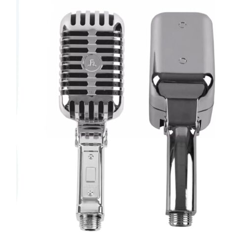 CCYKXA Shower Head with Microphone, Removable High Pressure Shower Head, Handheld Shower Head, Creative Microphone Shaped Shower Head and Enjoy the Fun of Singing (1/5)
