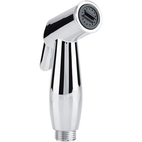 Toilet shower, stainless steel and ABS with integrated aerator (1/5)