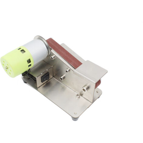 Belt Sanders, 15 Degree Fixed Angle Knife Sharpener 7 Levels Adjustable Polisher, 300W Polishing Machine with Electric Sanding Belts