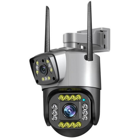 Surveillance Camera, Outdoor WiFi Surveillance Camera Wireless WiFi Surveillance Camera Outdoor Waterproof with HD Night Vision