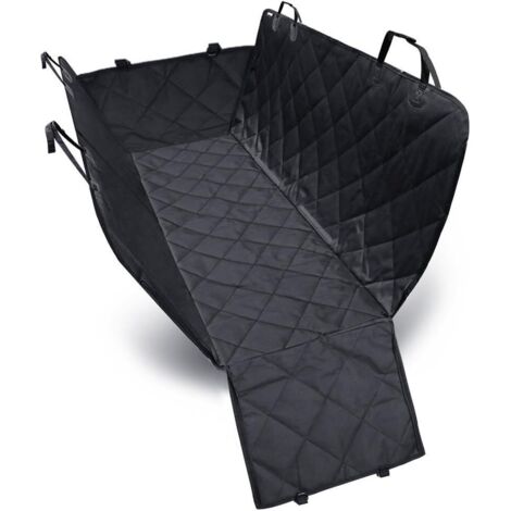 HCMAX Luxury Dog Seat Cover Trunk Protective Car Pets Hammock Convertible Waterproof Cover Backseat Covers for Car SUV Truck (1/5)