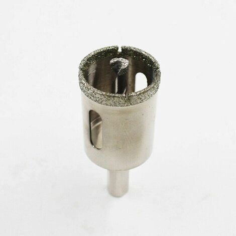 Diamond Drill Bit with Center Drill, 25mm Hole Saw Core Drill Bit Cutting Tools for Glass/Ceramic/Tile/Light Stone (1/5)