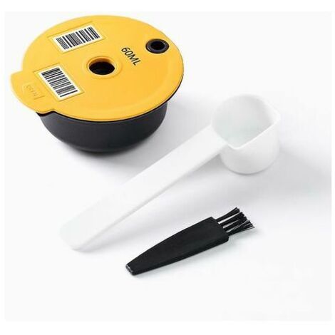 Icafilas Reusable Coffee Capsule 60/180ml for Tassimo Bosch Machine Refillable Filter Cup Pod Espresso Maker Food Grade Silicone