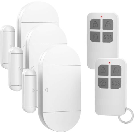 Door Window Alarm When Opened for Home Kids Safety with Remote, Door Entry Magnetic Sensor Alarm for Store/Garage,130dB Loud Alarm 4 Working Mode (1/5)