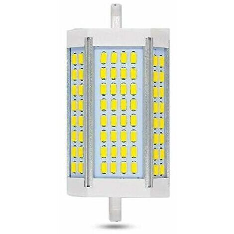 R7S LED Bulb 118mm 30W Dimmable, 3000LM, Cool White 6000K, Equivalent to R7S J118 200W 300W Halogen Pencil, 200 Degrees of Light, R7S 118mm Dimmable LED Lamp for Wall Lamp/Floor Lamp/Floodlight [Energ (1/5)