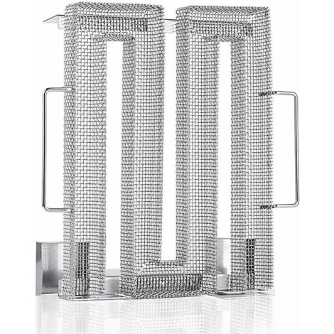 Smoke Generator Stainless Steel Cold Smoke Generator Professional Cold Smoke Generator Up to 20 Hours of Smoke for Grill, Smoker, Grill, Smoker and Smoker Barbecue Accessories