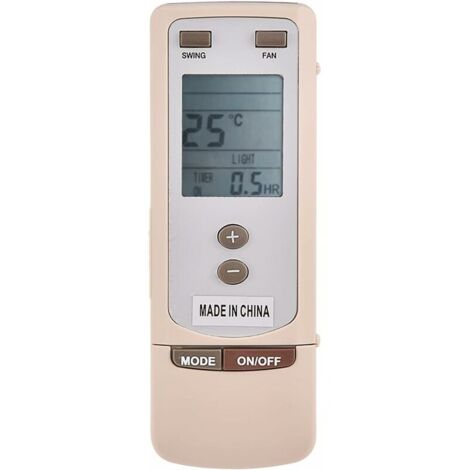 Air Con Remote Control, Replacement Remote Control for Gree Y512 Y502 Air Conditioner with 10M 33FT Remote Distance（1pc）