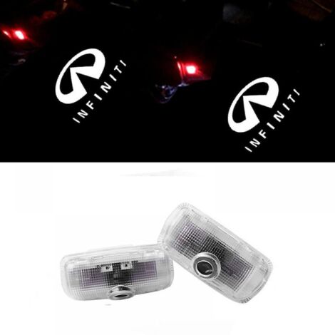 2pcs Led Lights Logo Lamp Fit For Infiniti Welcome Light Fx GM Ex Qx Q60 Q70 Door Light Laser Projection Lamp (1/5)