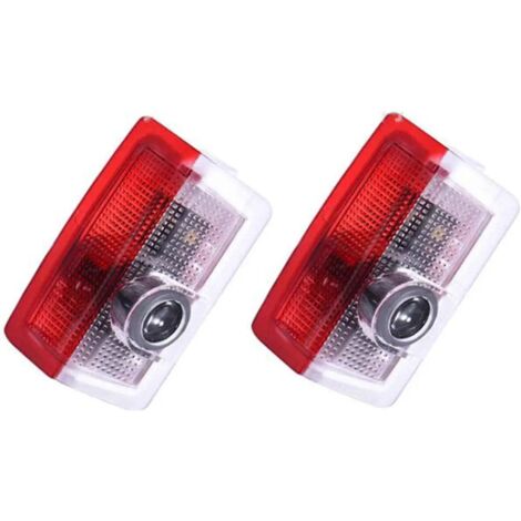 2PCS Car LED Projector Liuer Ghost Shadow Logo Lamp 3D Car Light Entry Lighting Welcome laser Projector (1/4)