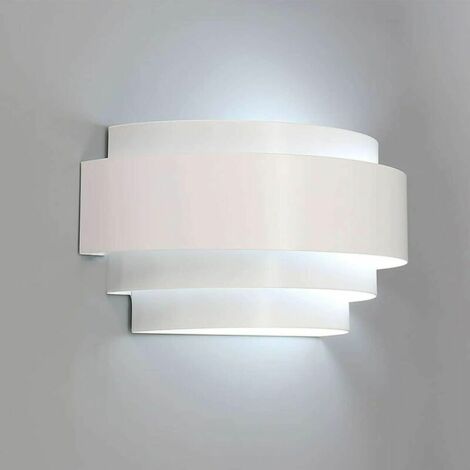 Applique murale moderne 7W haut et bas, applique murale à LED câblée, intérieur pour couloir de chambre, blanc froid, 6000K Applique murale salon et entrée (1/5)